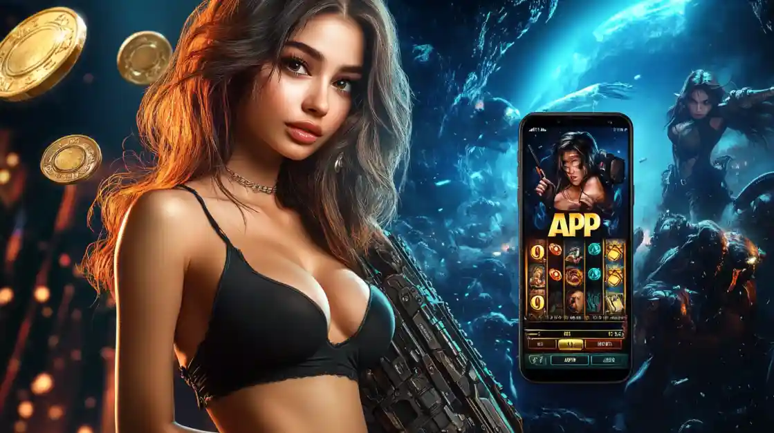 A user playing 777jiLibet on mobile, expressing an action-style, adventurous mood.